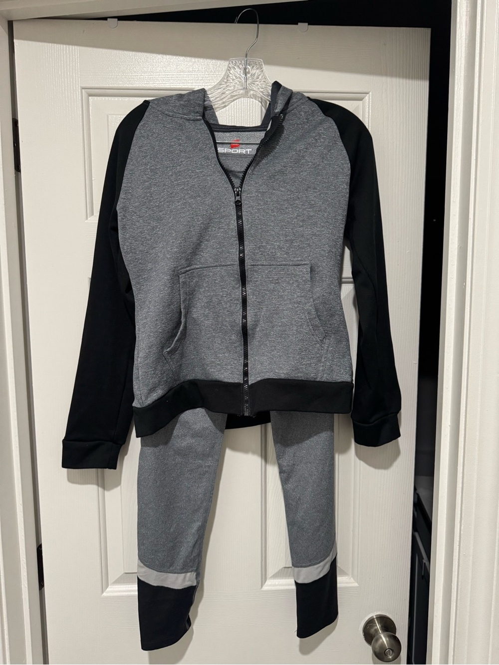 Hanes Kids Matching Set - Black and Gray